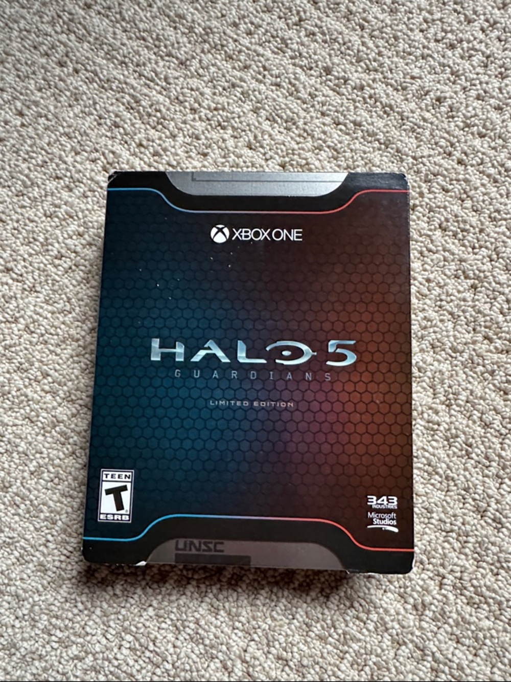 Halo 5: Guardians Limited Edition - Black with Blue and Red Accents
